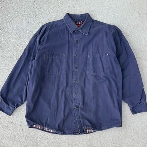 Vintage Wolverine Workwear Jacket- Denim Button Up - Mens Size XL